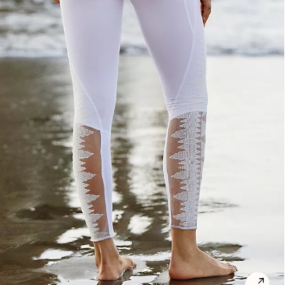 Free People Riptide High Rise Embroidered Leggings - Picture 6 of 11
